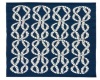Blue nautical rug