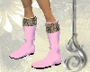 Lure Boot in Pink