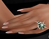 Emerald  Engagement Ring