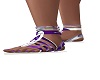 love purple sandals