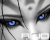 :A: M Glowing Blue