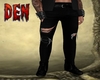 Black Pants With Rips