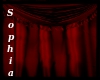 Gothic Curtain Red 2