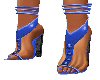 *F70 Blue Staps Heel