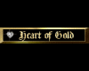 Heart of Gold gold tag