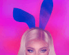 ♡ blue bunny costume