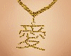 Necklace love in kanji F