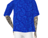 Blue oversized t-shirt