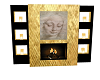 GOLD /BLACK FIREPLACES