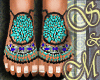 [SM] DetailBlue Sandals