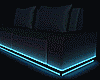 Blue Neon Glow Couch