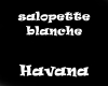Havana salopette blanche