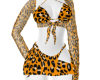 Cheetah girl Orange