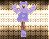 Lilac Bear Costume