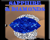 !F! Sapphire DiamondRing