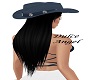 "DLA" Black hair-Cowgirl