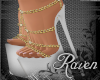 *R* Lacey Heels White