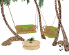 hanging beach chairs