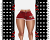 Red bootah Shorts