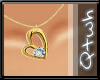 [Q] Gold Heart necklace