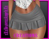 Grey  Skirt Short