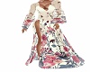 Boho White Flowers Dress