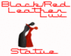 Blk Lthr/Red Luv Statue