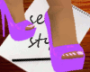  !$ Neon Purple Heels