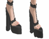 2R Black heels