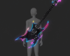 Neon Rainbow Guitar