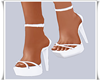 💗 Sexy White Heels