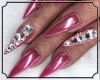 Glam Pink Nails