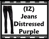 (IZ) Distressed Purple
