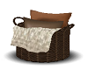 Blanket Pillow Basket