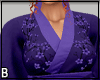 Purple Blossom Kimono