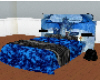 (LIL) blue dragon bed