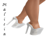 ~M~ Elegant White Heels