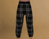 Black PJ Pants Plaid (M)