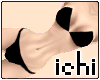 Ichi's blk bikini cinch
