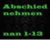 abschied nehmen