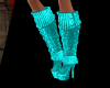 Teal Winter Boots