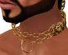 Cheetah Gold Choker M