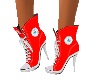 Converse (Red) Heels