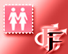 Sign Lesbian Stamp