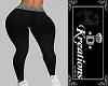 Black Denim Leggins