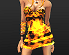 short fire dress