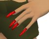 red diamond nails