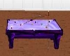 2 Tone Purple Pool Table