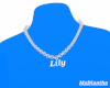 Lily name necklace 1