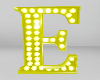 Yellow Letter E